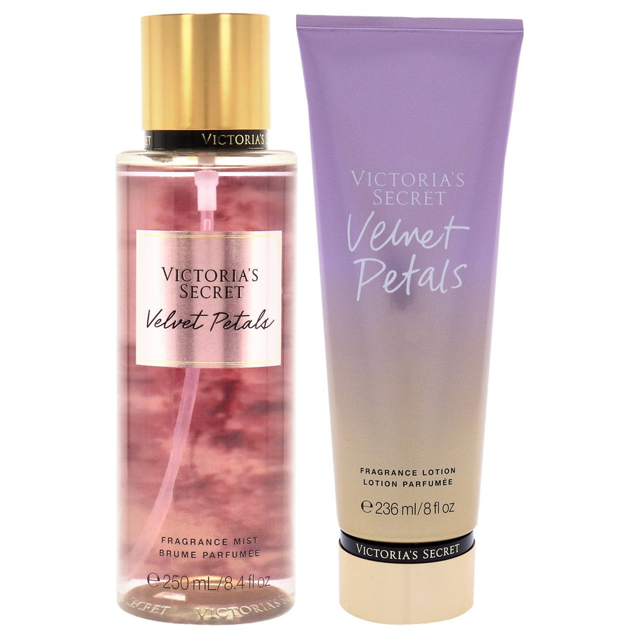 Victorias Secret Velvet Petals Kit 8.4 oz Fragrance Mist8 oz Body Lotion 2 Pc Kit Image 1