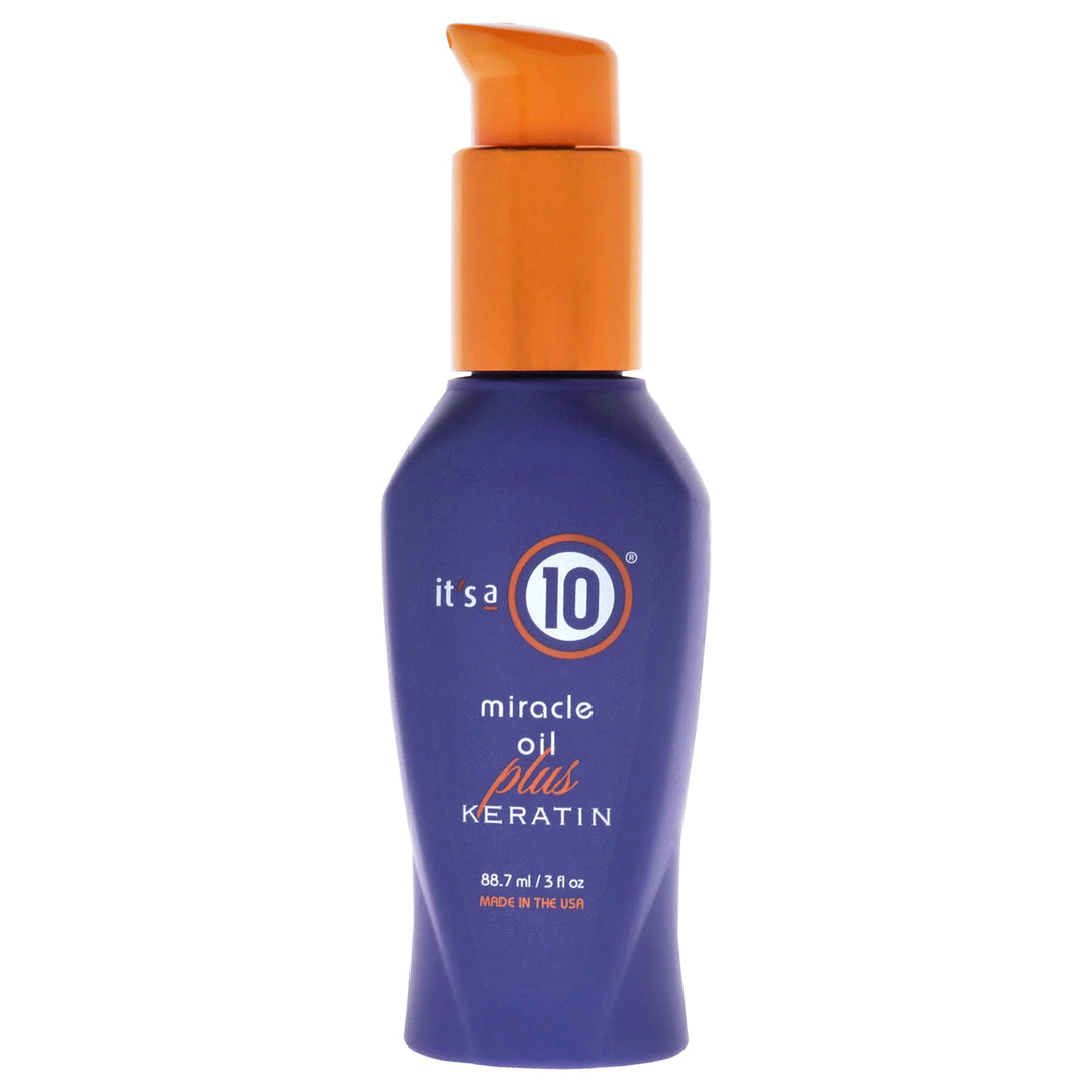 Its A 10 Unisex HAIRCARE Miracle Oil Plus Keratin 3 oz Image 1