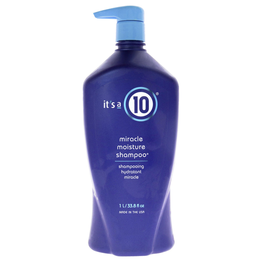 Its A 10 Unisex HAIRCARE Miracle Moisture Shampoo 33.8 oz Image 1