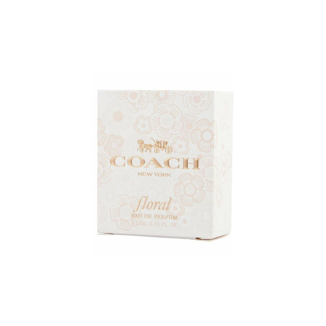 Coach Floral EDP 0.15 oz Mini Spray for Women Citrus Rose Jasmine Gardenia Image 3