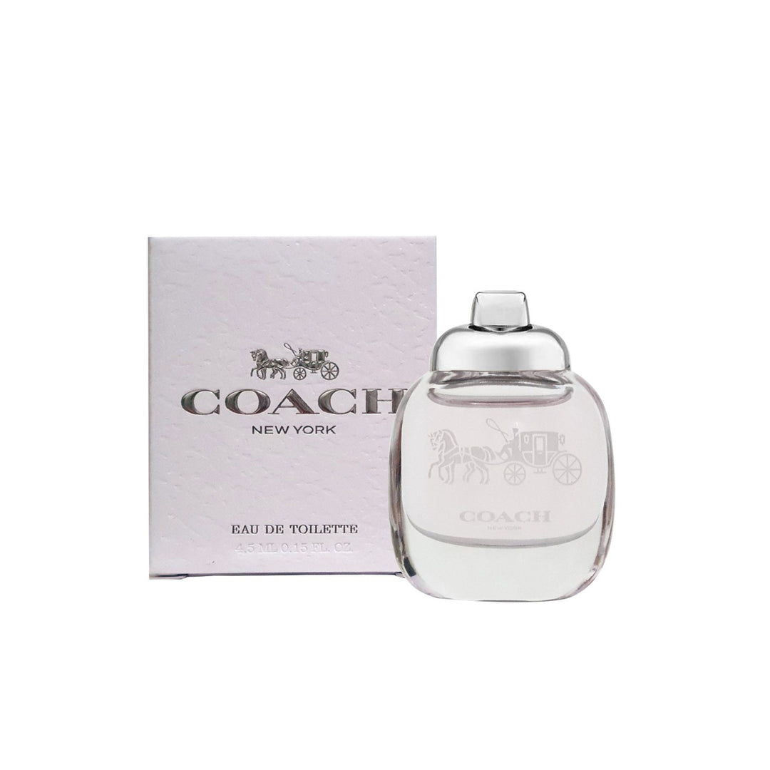 Coach York EDP Mini 0.15 oz Women Fragrance Raspberry Rose Suede Notes Image 1