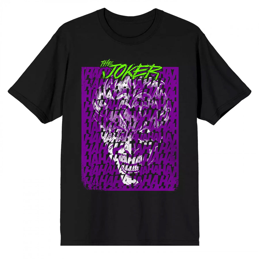 The Joker Maniacal Laugh T-Shirt Image 1