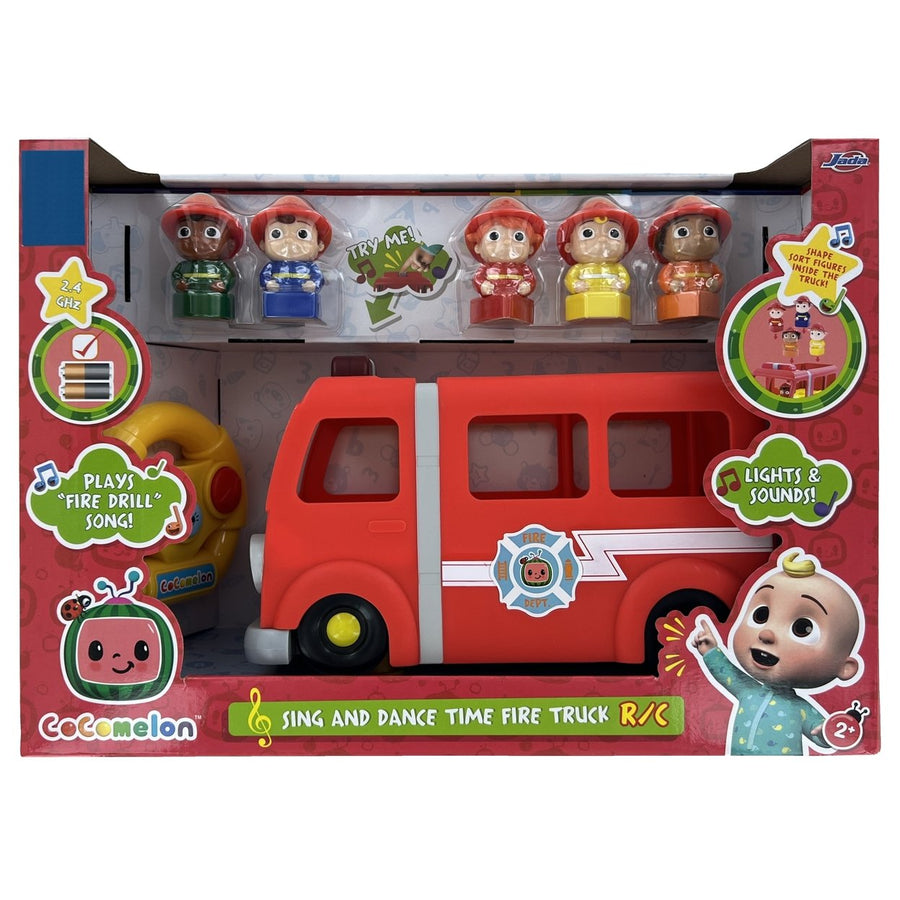 Cocomelon Sing and Dance Time Fire Truck RC Image 1