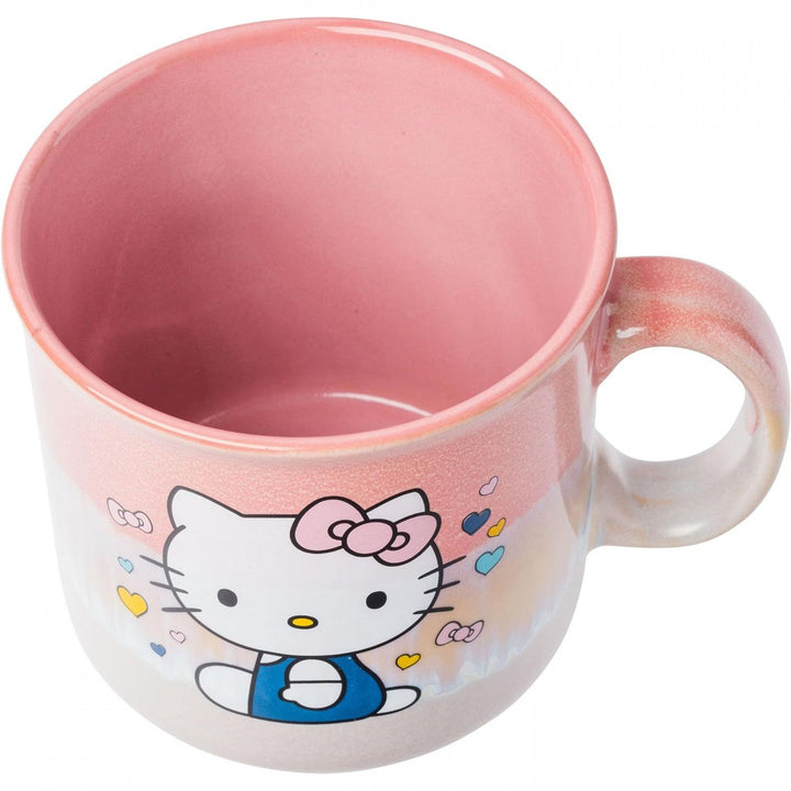 Hello Kitty Pastel Drips Jumbo 20 Ounce Ceramic Glaze Mug Image 3