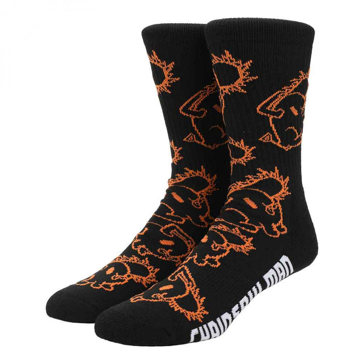 Chainsaw Man Pochita Crew Socks Image 1