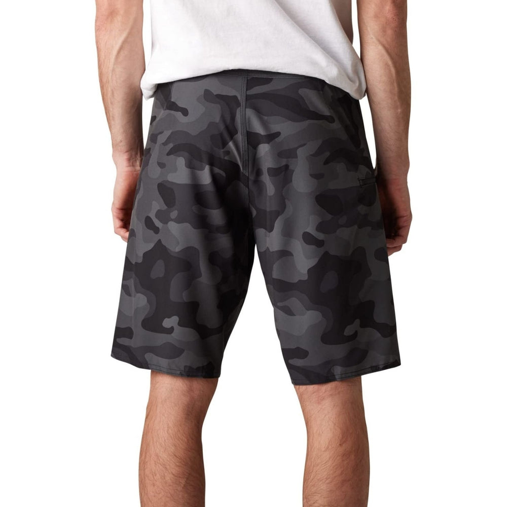 Fox Racing 21" Camo Stretch Boardshorts Mens Black Standard Overhead Model Image 2