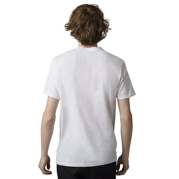 FOXR Unity SS Premium Tee Opt White 30537-190 Mens Short Sleeve Shirt Image 2