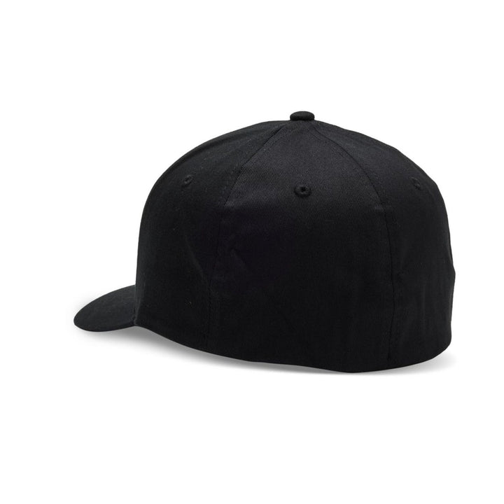 Fox Racing Mens Fox Head Flexfit Hat  BLK Image 4