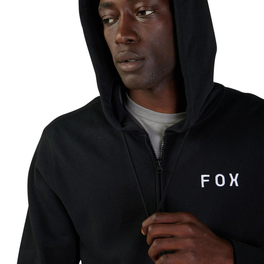 Fox Racing Flora Fleece Zip Mens Black Jacket L XL Outdoor Sports Apparel Image 4