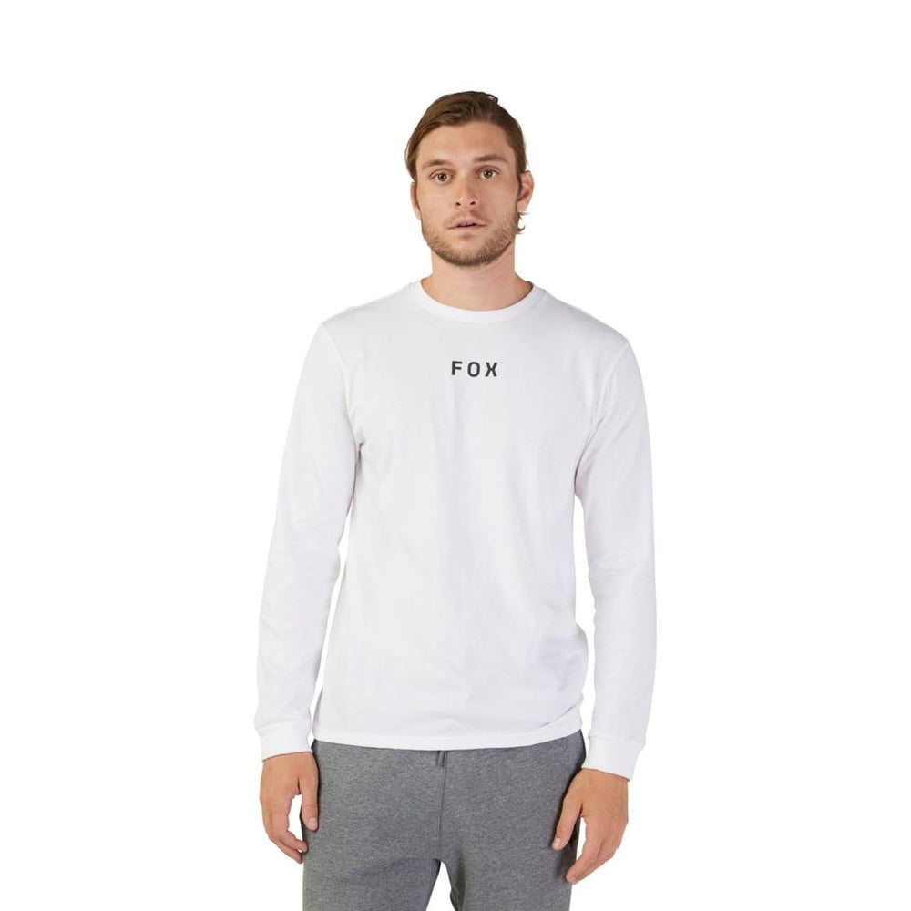 Fox Racing Flora Long Sleeve Premium Tee Mens Opt White Size M L XL Image 2