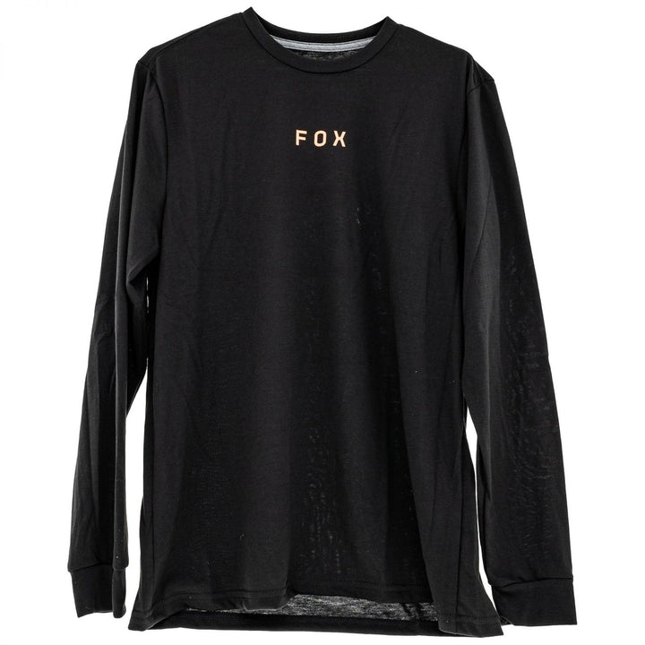 Fox Racing Mens Magnetic Ls Tech Tee  BLK Image 2