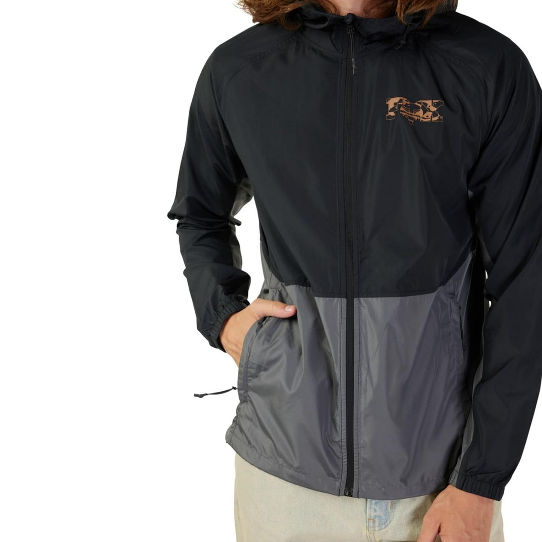 Fox Racing Mens Cienega Windbreaker BLK Image 1