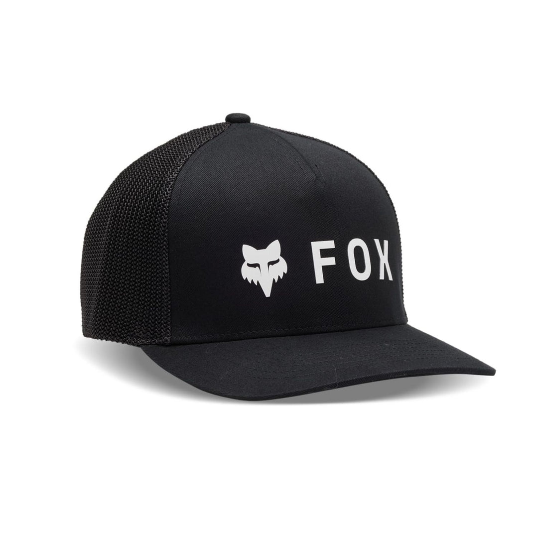 Fox Racing Mens Absolute Flexfit Hat  BLK Image 4