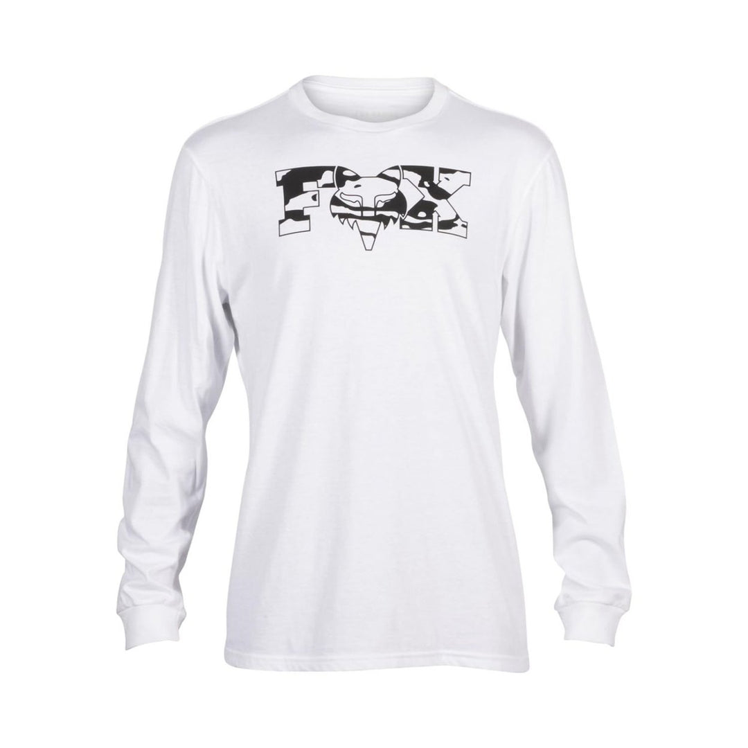 Fox Racing Mens Cienega Ls Prem Tee OPT WHT Image 1