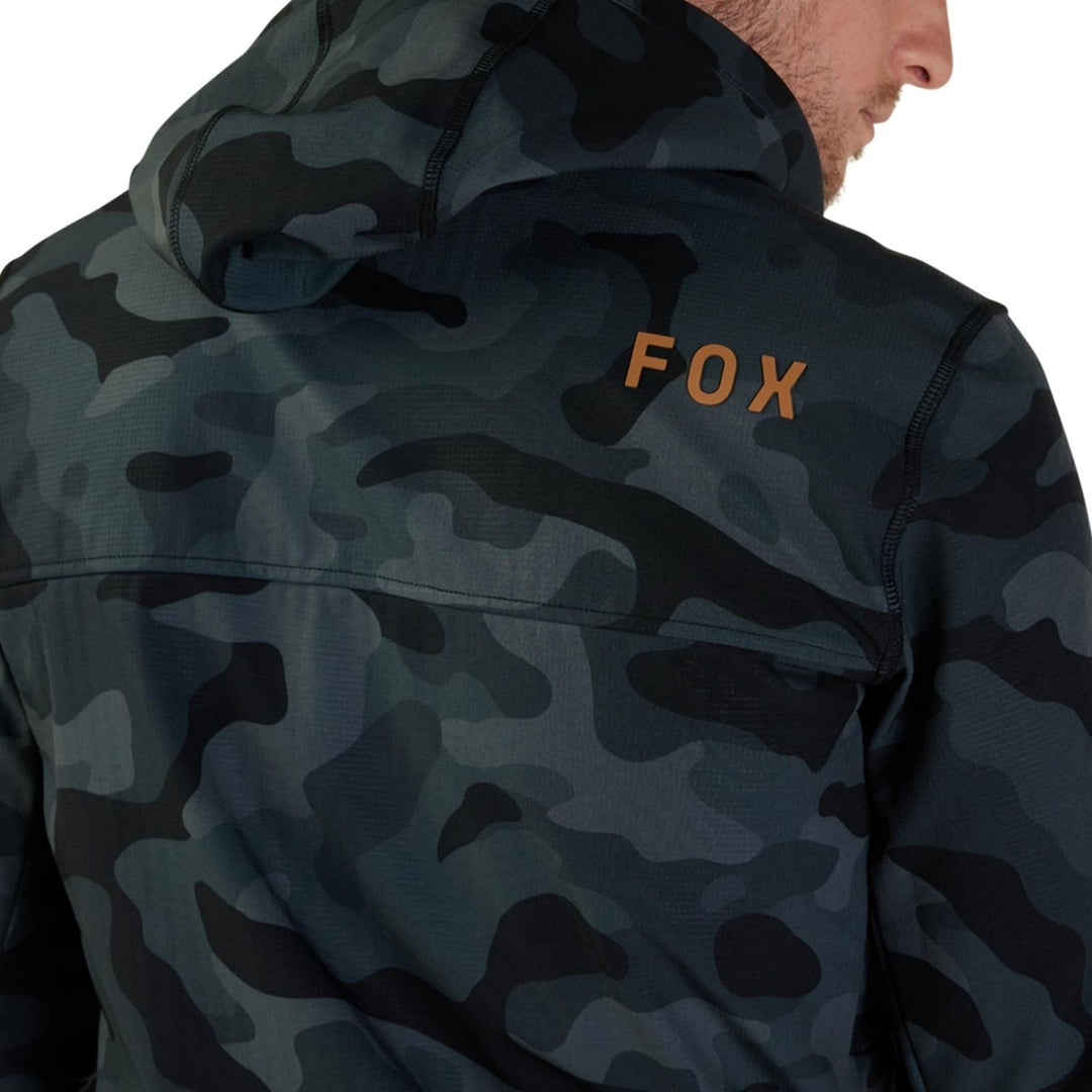 Fox Racing Mens Pit Jacket Camo BLK CAM Image 1