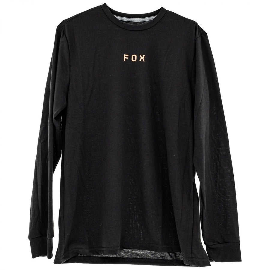 Fox Racing Mens Long Sleeve Tech Tee HTR Graph Magnetic Moisture Wicking Image 1