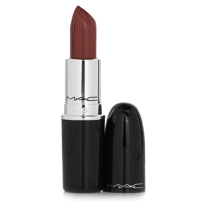 MAC Lustreglass Lipstick -  543 Posh Pit (Warm Rose Brown Nude) 3g/0.1oz Image 2