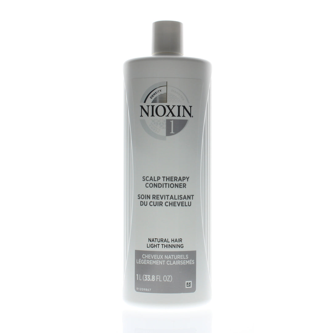 Nioxin System 1 Scalp Therapy ConditionerFine Hair 33.8oz/1 Liter Image 1