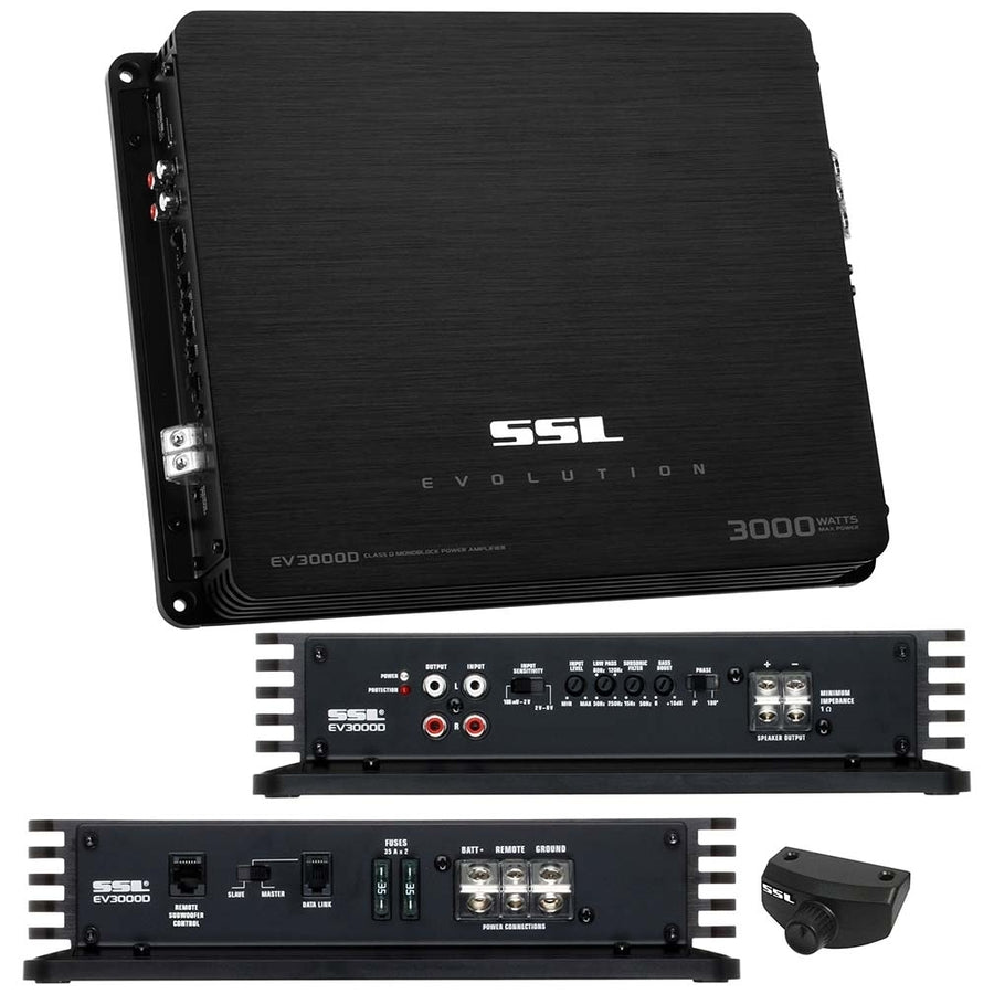 Sound Storm Laboratories EV3000D Evolution Series Car Audio Amplifier Image 1