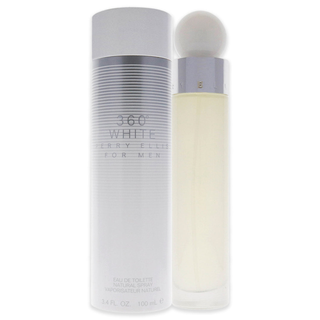 360 White by Perry Ellis for Men - 3.4 oz EDT Natural Spray Image 1