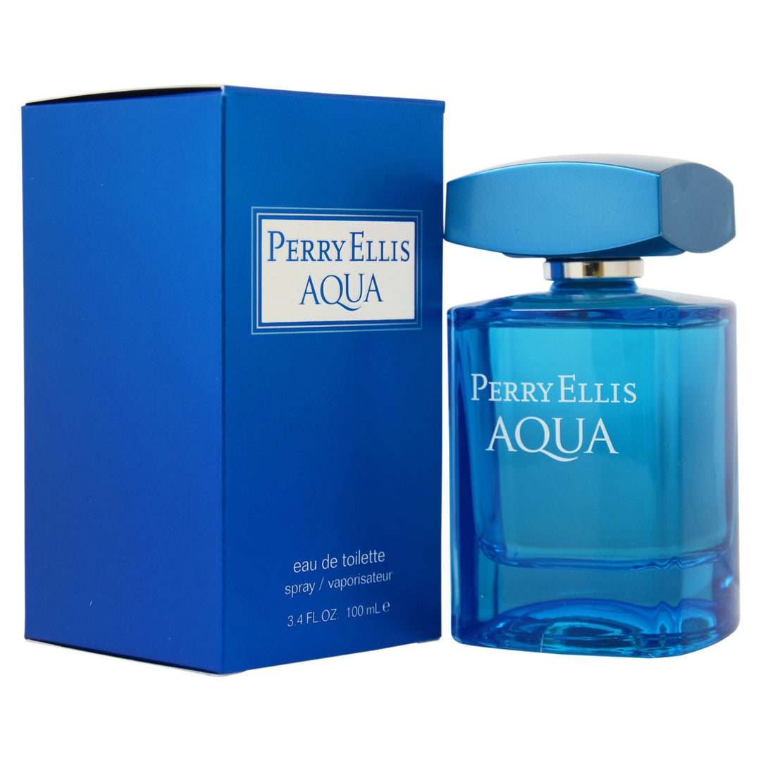 Perry Ellis Aqua by Perry Ellis for Men - 3.4 oz EDT Spray Image 1