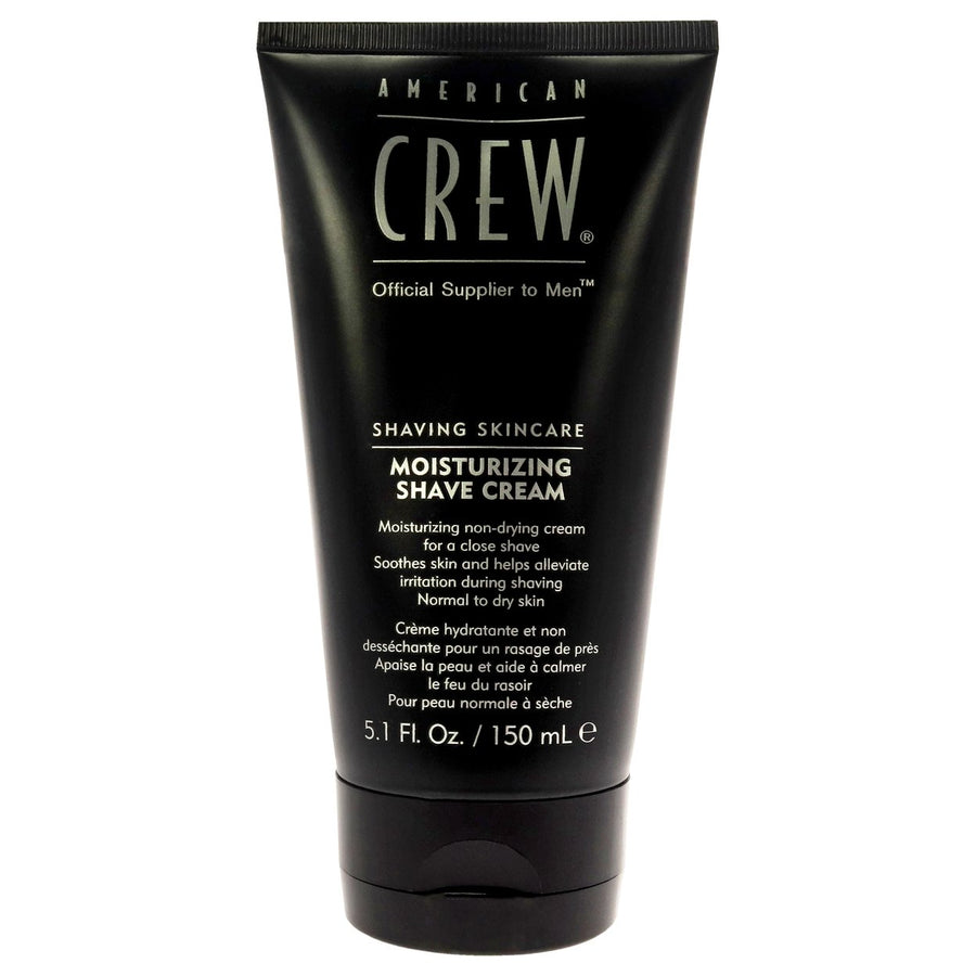 Moisturizing Shave Cream by American Crew for Men - 5.1 oz Shave Cream Image 1