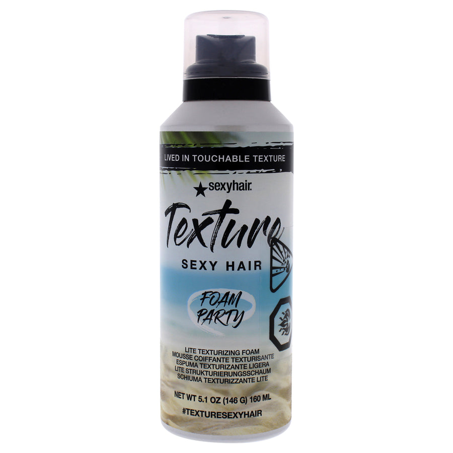 Sexy Hair Texture Foam Party 5.1 oz 5.1 oz Image 1