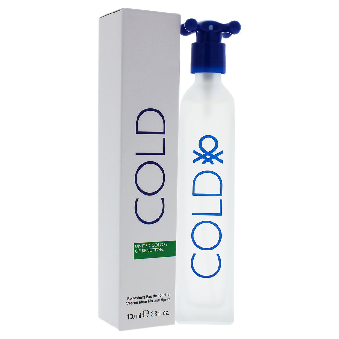 United Colors of Benetton Men RETAIL Cold 3.3 oz Image 1