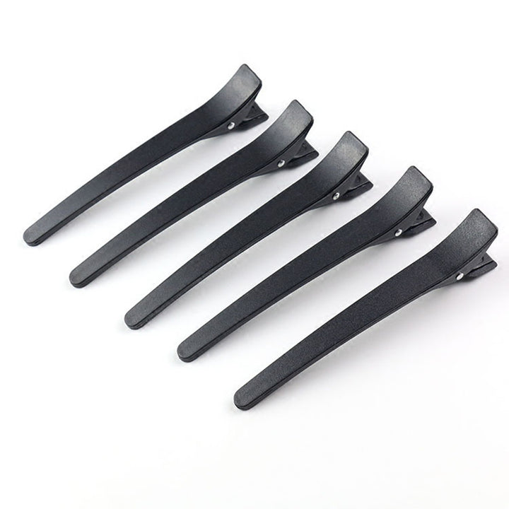 12 Pcs/Set Styling Hairclip Hairstyle Tool Solid Color Plastic Salon Sectioning Grip Clip for Cutting Hair Image 10