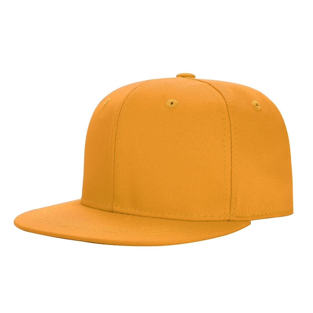 Baseball Cap Extended Brim Hip-hop Style Solid Color Anti-deformed Men Hat for Hiking Image 8