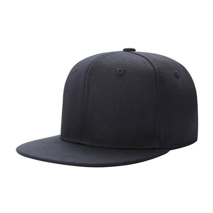 Baseball Cap Extended Brim Hip-hop Style Solid Color Anti-deformed Men Hat for Hiking Image 10