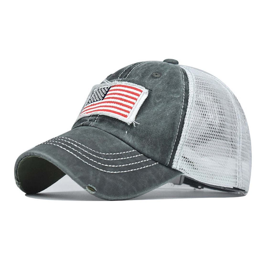 Baseball Cap Sun Protection Comfortable Washable Unisex Women Hat for Running Image 4