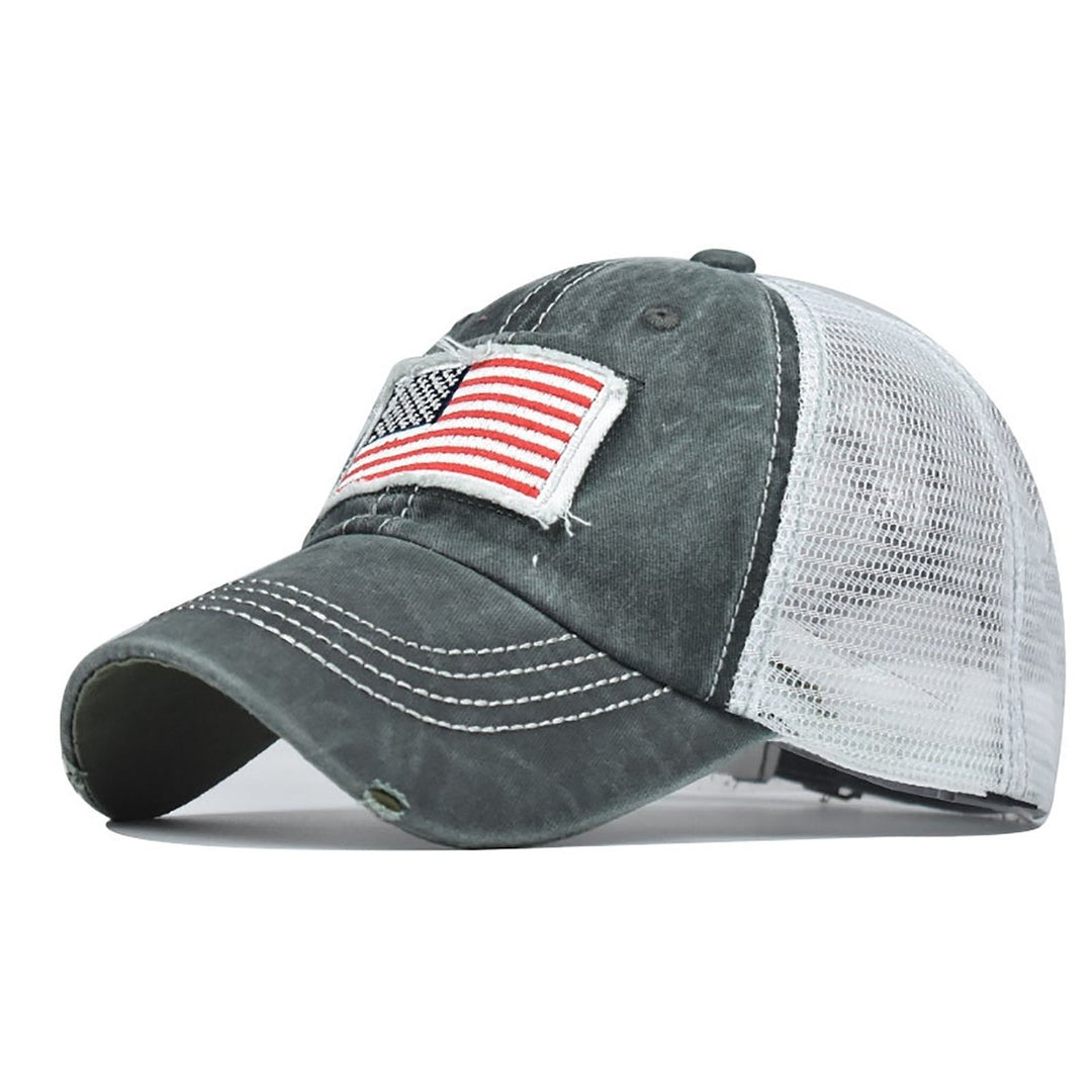 Baseball Cap Sun Protection Comfortable Washable Unisex Women Hat for Running Image 1