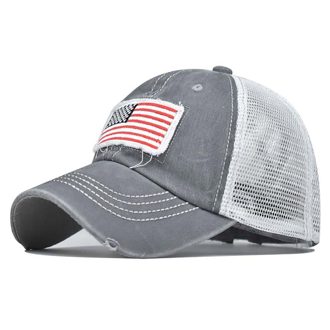 Baseball Cap Sun Protection Comfortable Washable Unisex Women Hat for Running Image 4