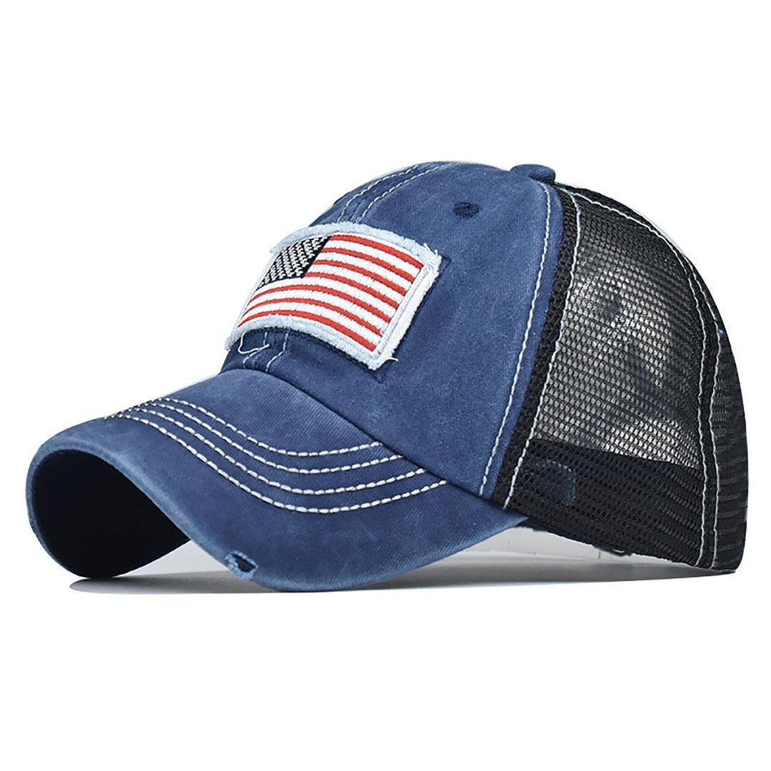 Baseball Cap Sun Protection Comfortable Washable Unisex Women Hat for Running Image 6