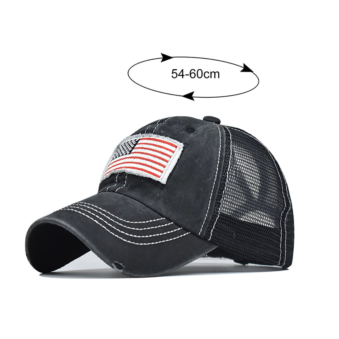 Baseball Cap Sun Protection Comfortable Washable Unisex Women Hat for Running Image 11