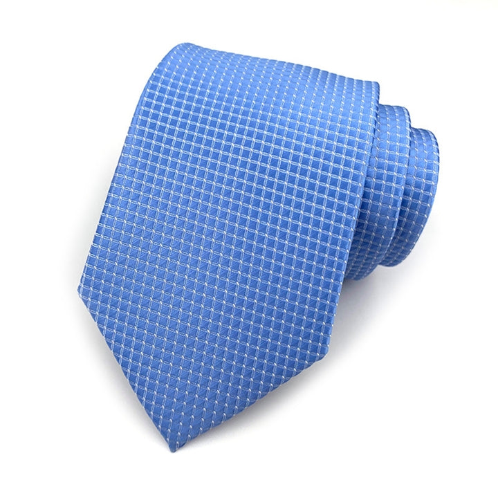 Men Tie Exquisite All Match Accessory Gentleman Plaid Business Tie for Banquet Image 6