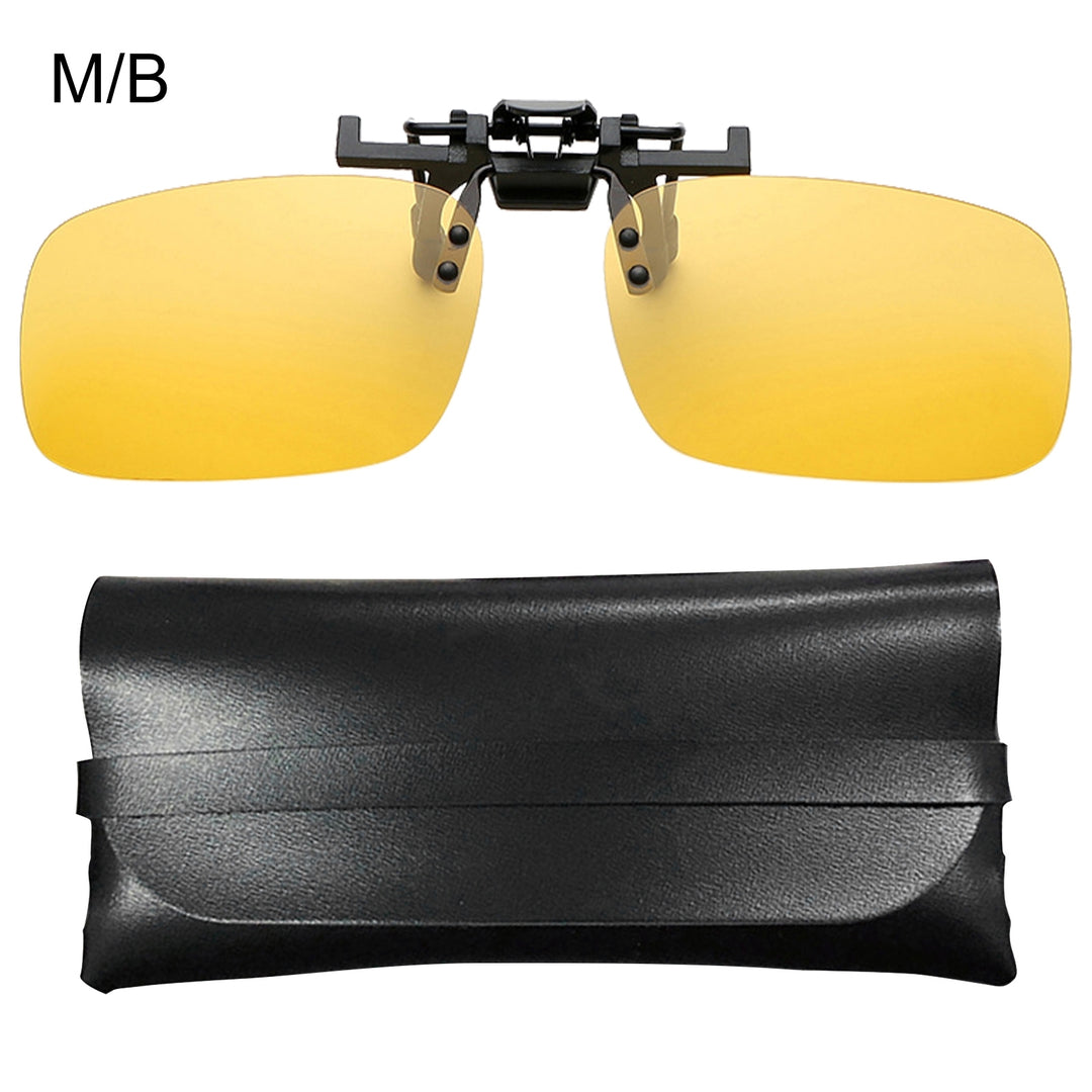 Sunglasses Clip Anti-reflective UV Protection Cozy Wear Polarized Clip On Sunglasses for Sport Image 4
