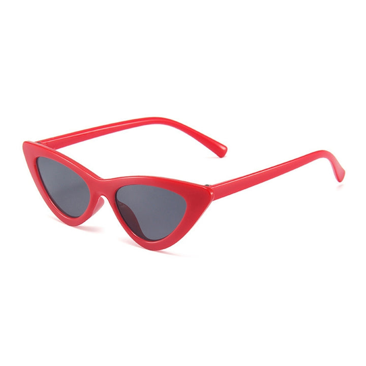 Women Sunglasses Eye-catching Solid Construction Plastic Fashionable Women Small Frame Sunglasses for Summer Image 4