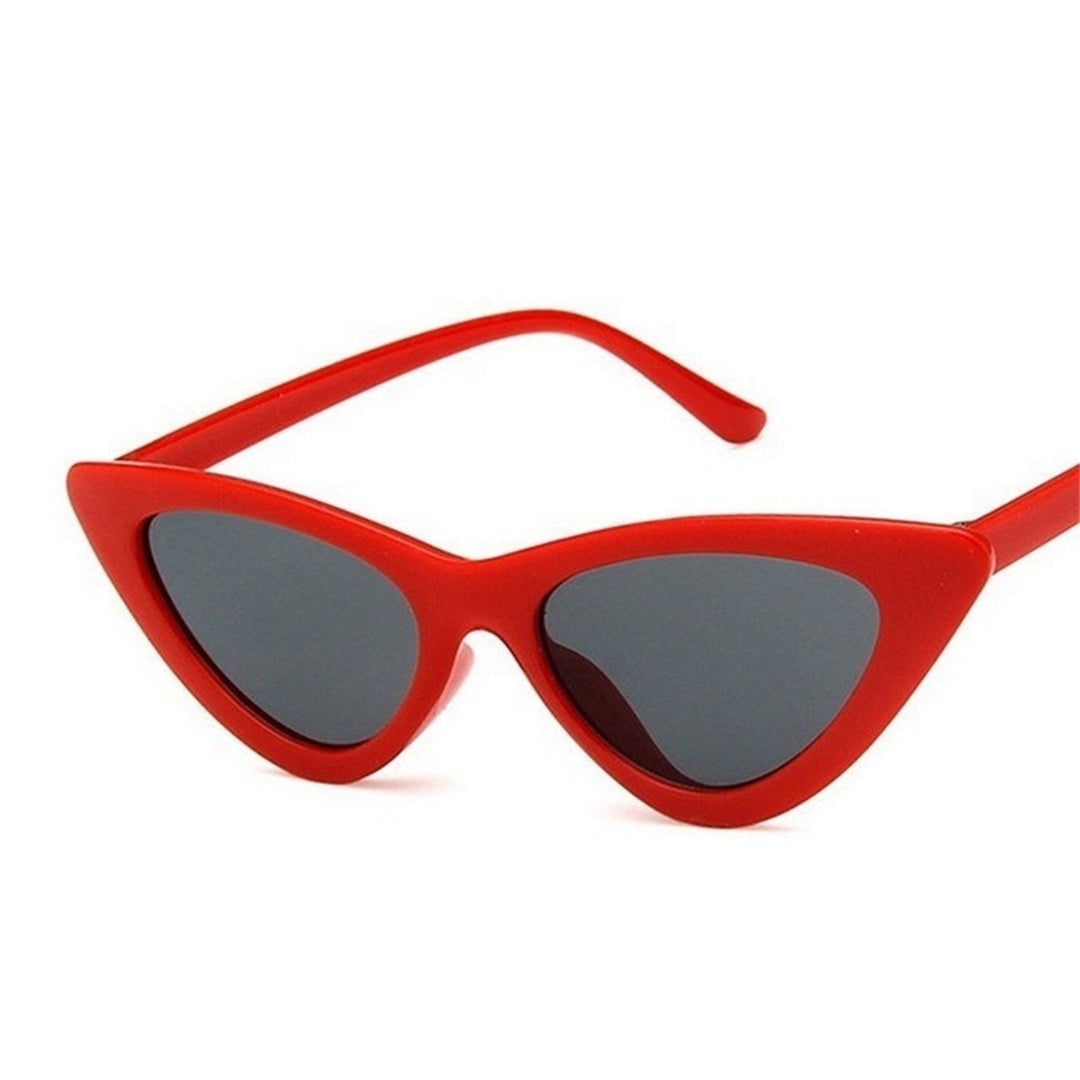 Women Sunglasses Eye-catching Solid Construction Plastic Fashionable Women Small Frame Sunglasses for Summer Image 12