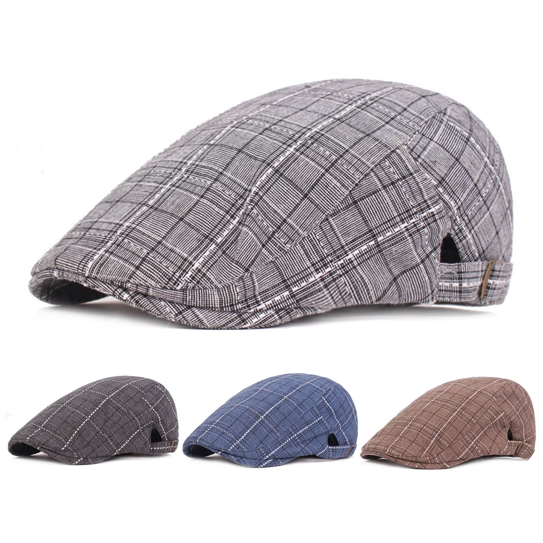 Newsboy Caps British Western Style Portable Good-looking Design Men Hat for Daily Wear Image 11