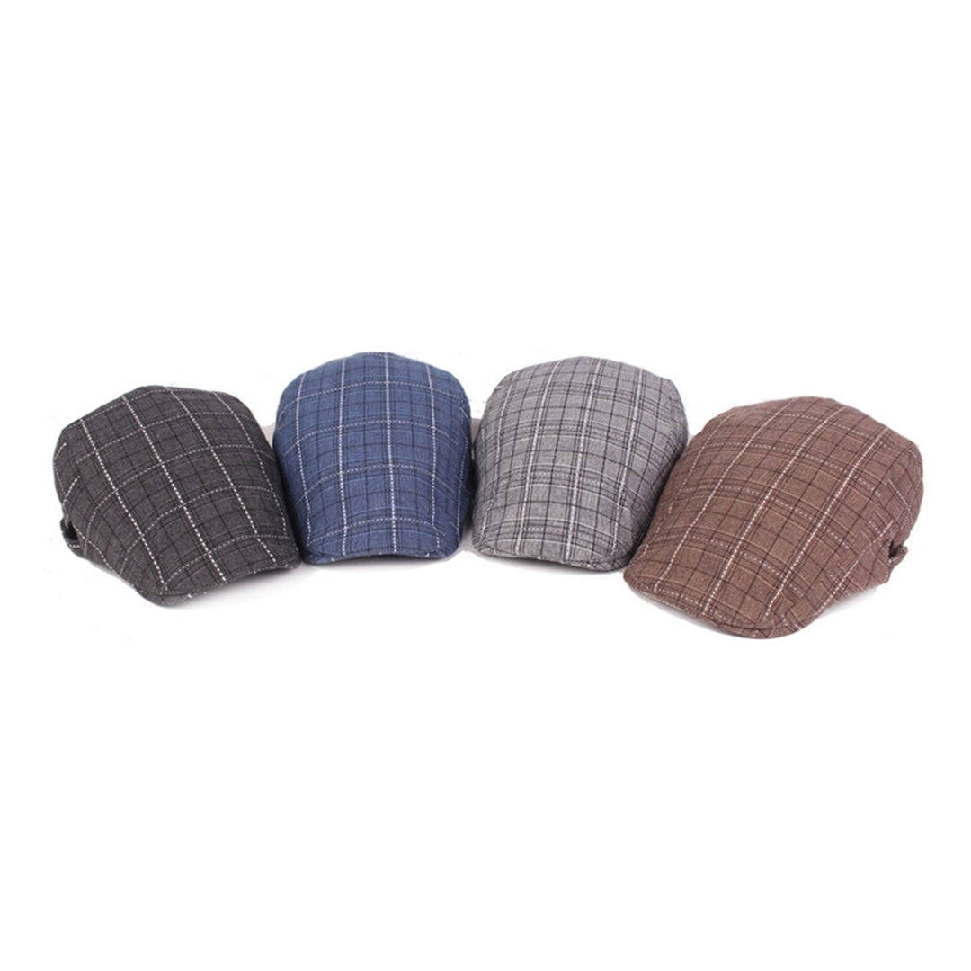 Newsboy Caps British Western Style Portable Good-looking Design Men Hat for Daily Wear Image 12