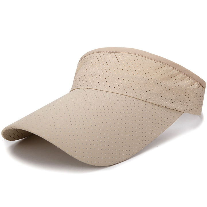 Sunshade Cap Lengthen Brim Lightweight Adjustable Design Empty Top Baseball Hat for Men Women Image 7