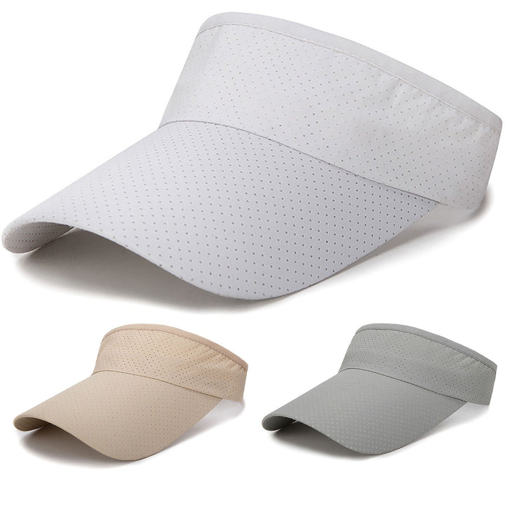 Sunshade Cap Lengthen Brim Lightweight Adjustable Design Empty Top Baseball Hat for Men Women Image 9