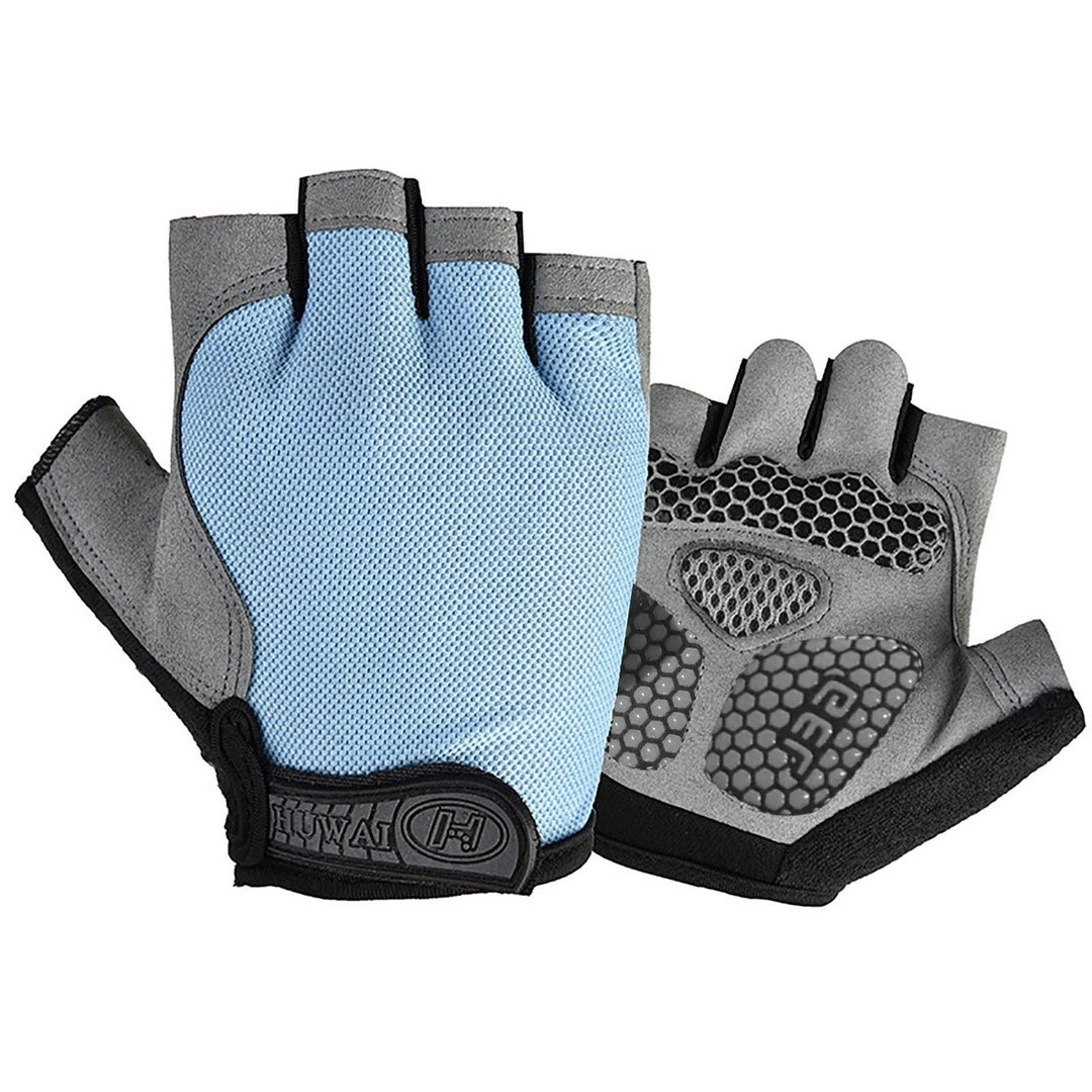 1 Pair Outdoor Gloves High Friction Anti-skid All Match Friendly to Skin Men Gloves for Climbing Image 1