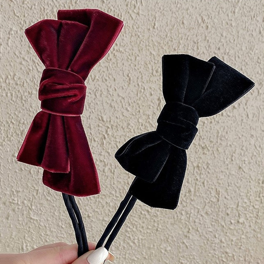 Sweet Simple All-matched Meatball Head Hairpin Bow Hairstyle Twist Maker Tool Hair Accessories Image 1