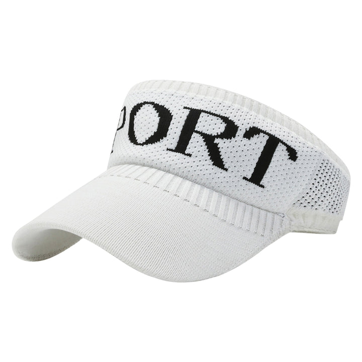Top Empty Sun Hat Breathable Anti-pilling High Elasticity Sunscreen Cap for Outdoor Image 3