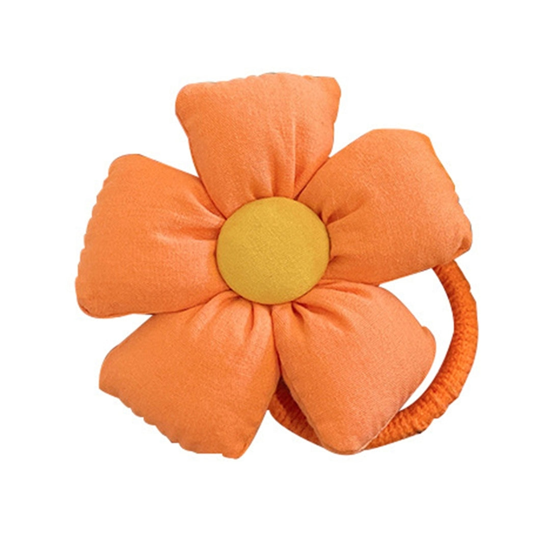 Hair Scrunchies Creative Shape Super Soft Fabric Stretchy Hair Loop Baby Girl Hair Accessories for Girl Image 7