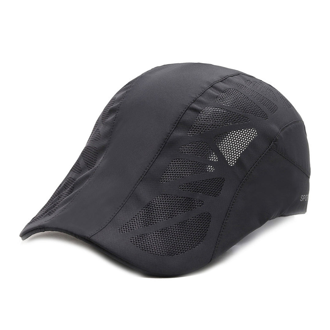 Men Sun Hat Hollow Out Mesh Sun Protection Quick Dry Summer Advanced Hat for Hiking Image 10