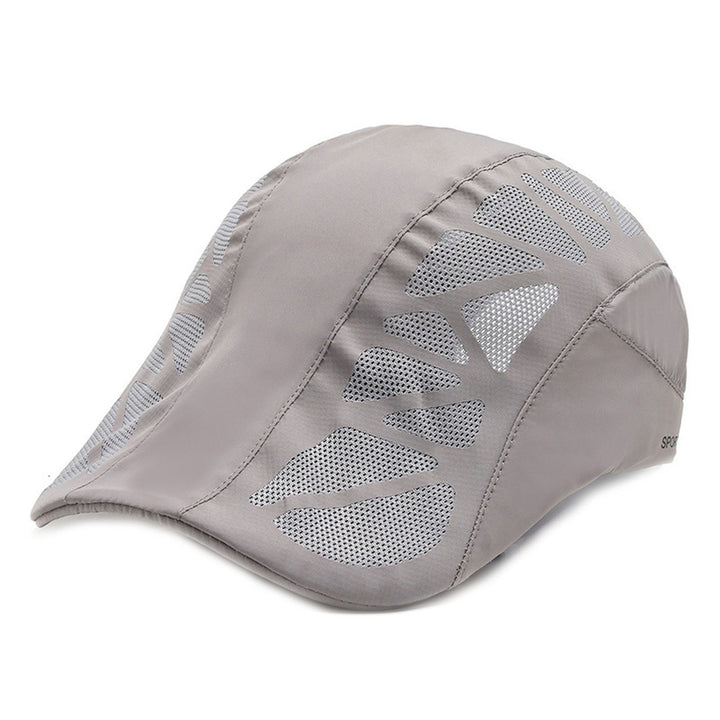 Men Sun Hat Hollow Out Mesh Sun Protection Quick Dry Summer Advanced Hat for Hiking Image 11